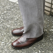 marbled gray 2tuck slacks