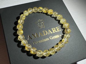 No.1527 タイチンルチルクォーツブレスレット