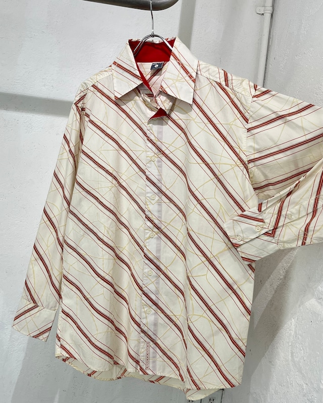 96SS ISSEY MIYAKE MEN No-Collar Cotton Gaze Shirt