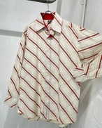 90s~ Pelle Pelle Bias Check×Flockey Design L/S Shirt