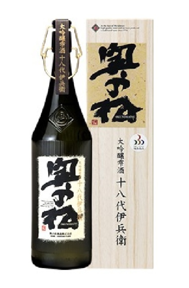 清酒　奥の松 十八代伊兵衛 1.8L