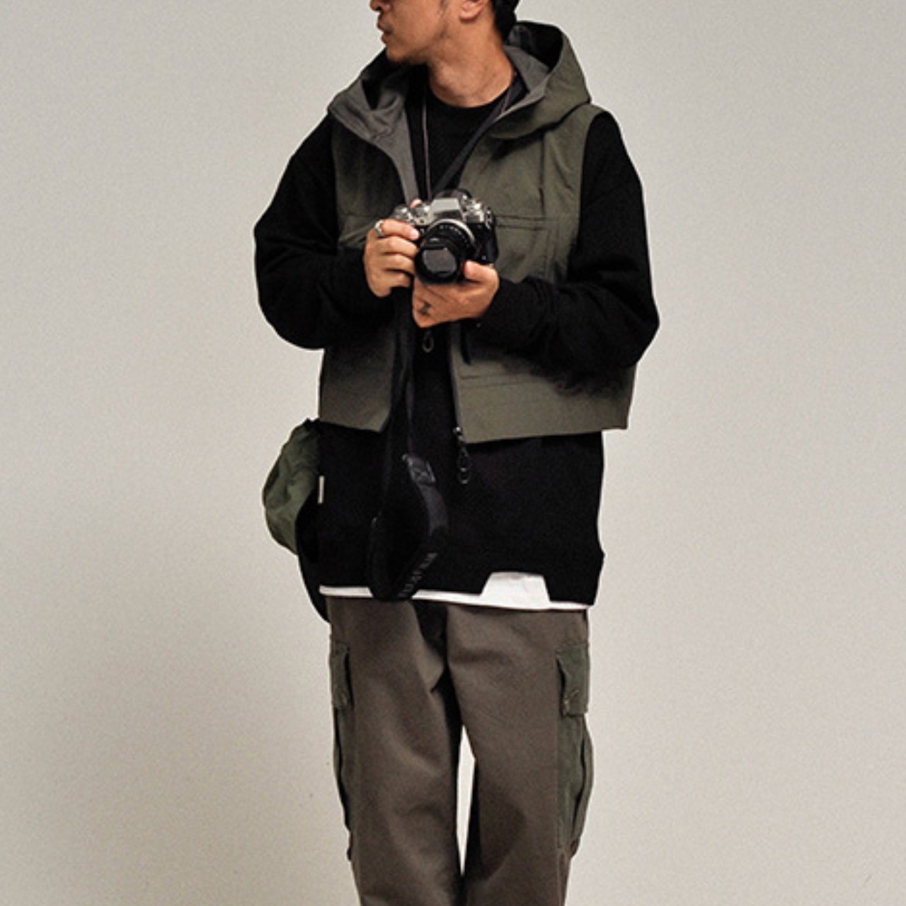 ユーティリティ フード ベスト　K5382 - 10