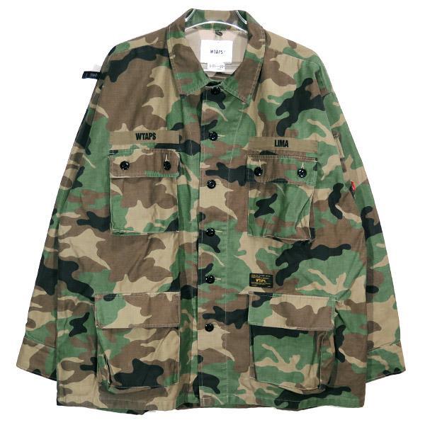 Lサイズ WTAPS JUNGLE LS 02 SHIRT CAMOトップス