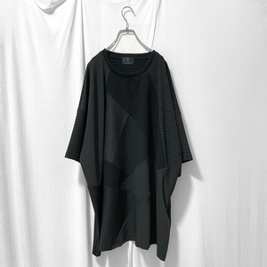 Patchwork-T-shirts (black)