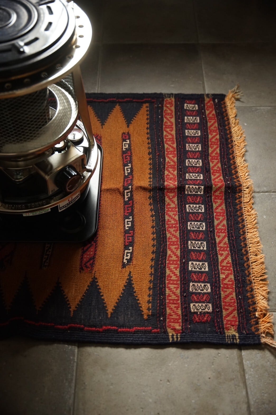 912 -Vintage Baluch sofreh killim