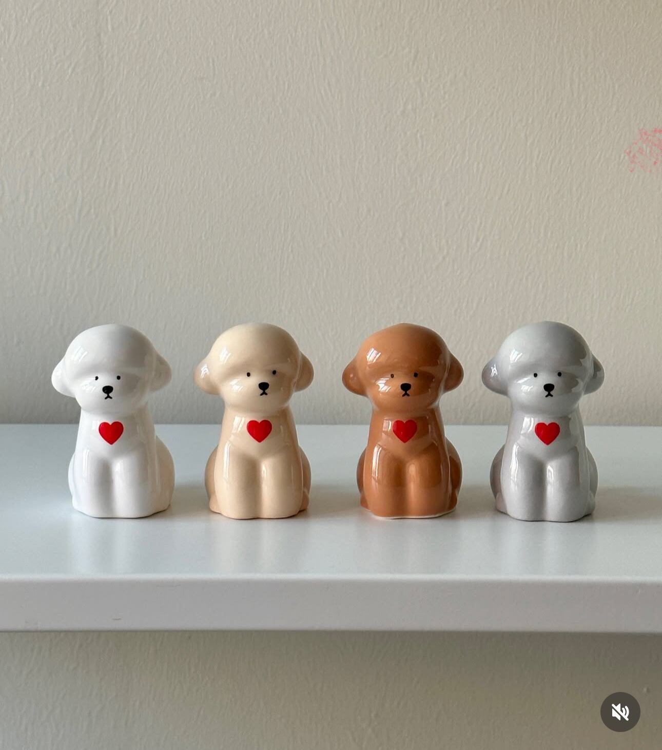 予約販売 植木鉢の妖精 トイプードル Heart ver | konikonidog