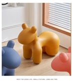 動物スツール 馬デザイン PE素材 キッズ家具 デザイナーズ家具 モダンアート スツール オットマン 子供椅子 インテリア 漫画動物 創造的形状 室内家具