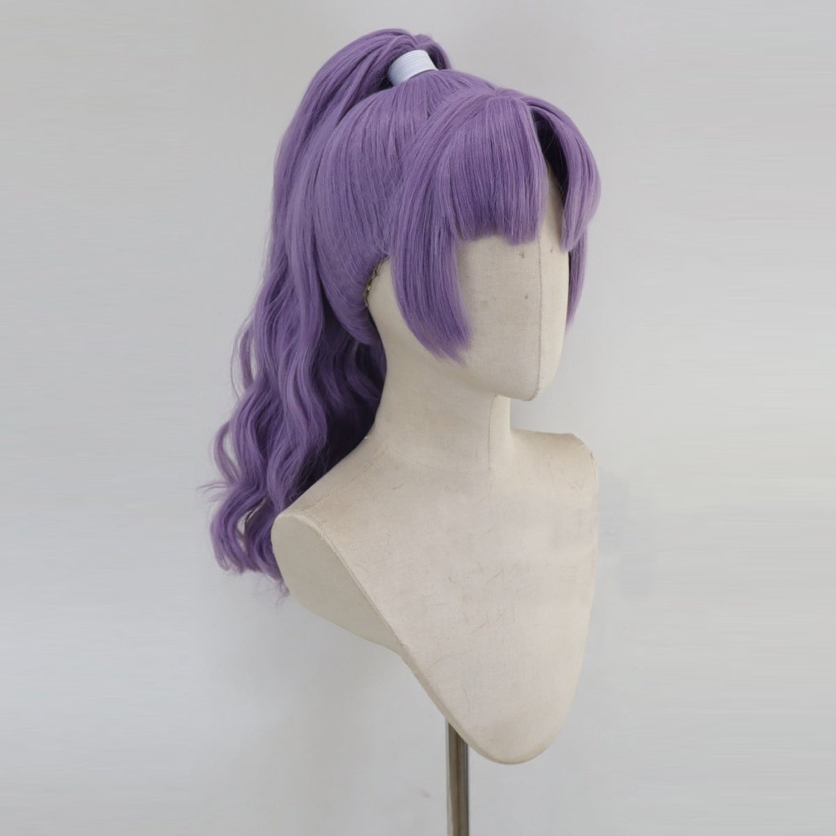 【むらさき様】ウィッグオーダーページ コスプレ耐熱ウィッグ オーダー キャラクター造形ウィッグ ラベンダー