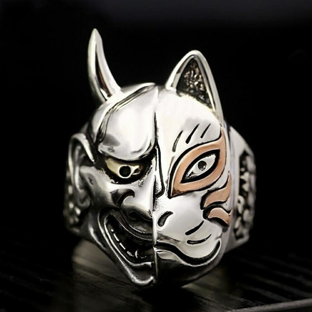 狐厄除けリング Amazon | [AiO JAPAN] リング 九尾の狐 指輪 アクセサリー