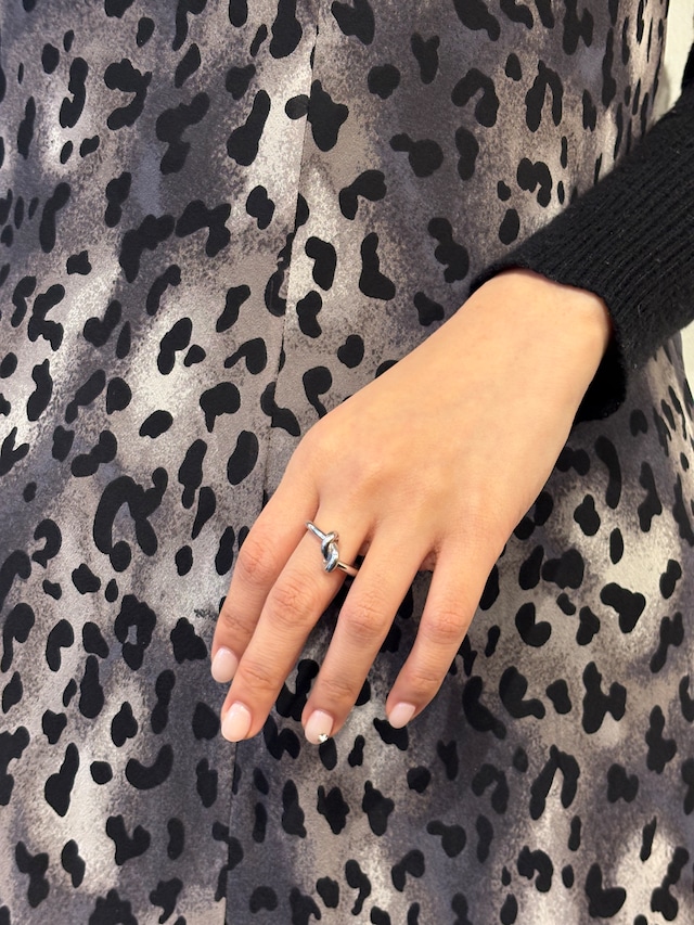 CELINE / vintage knot ring (silver)