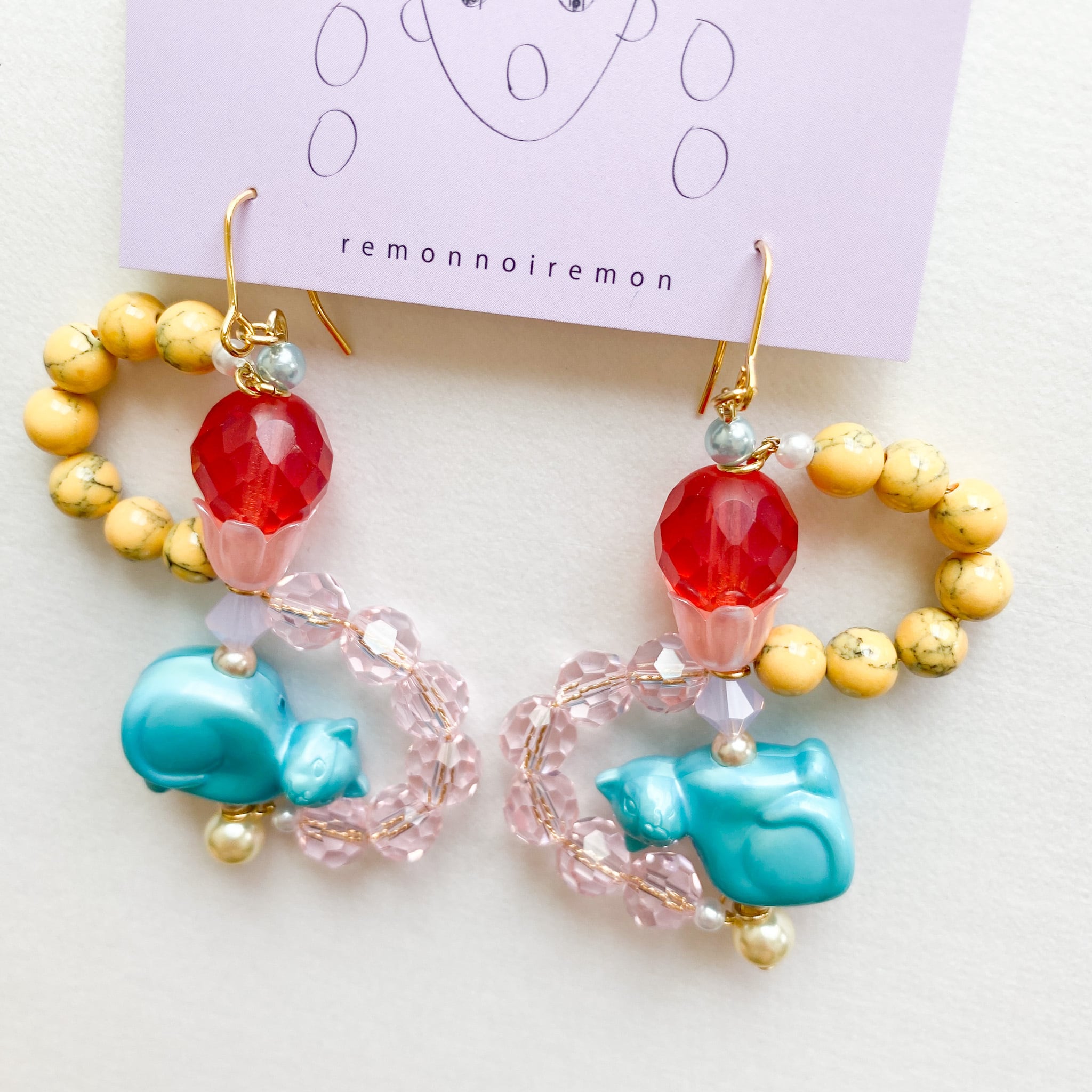 くねくねピアス/イヤリング