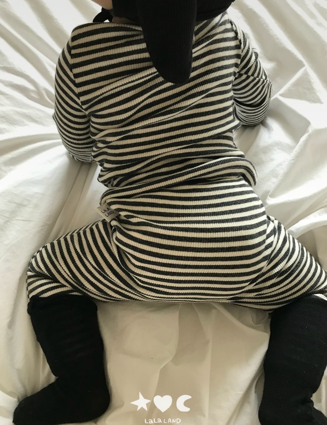 送料無料【予約】/  baby ストライプレギンス /lalaland