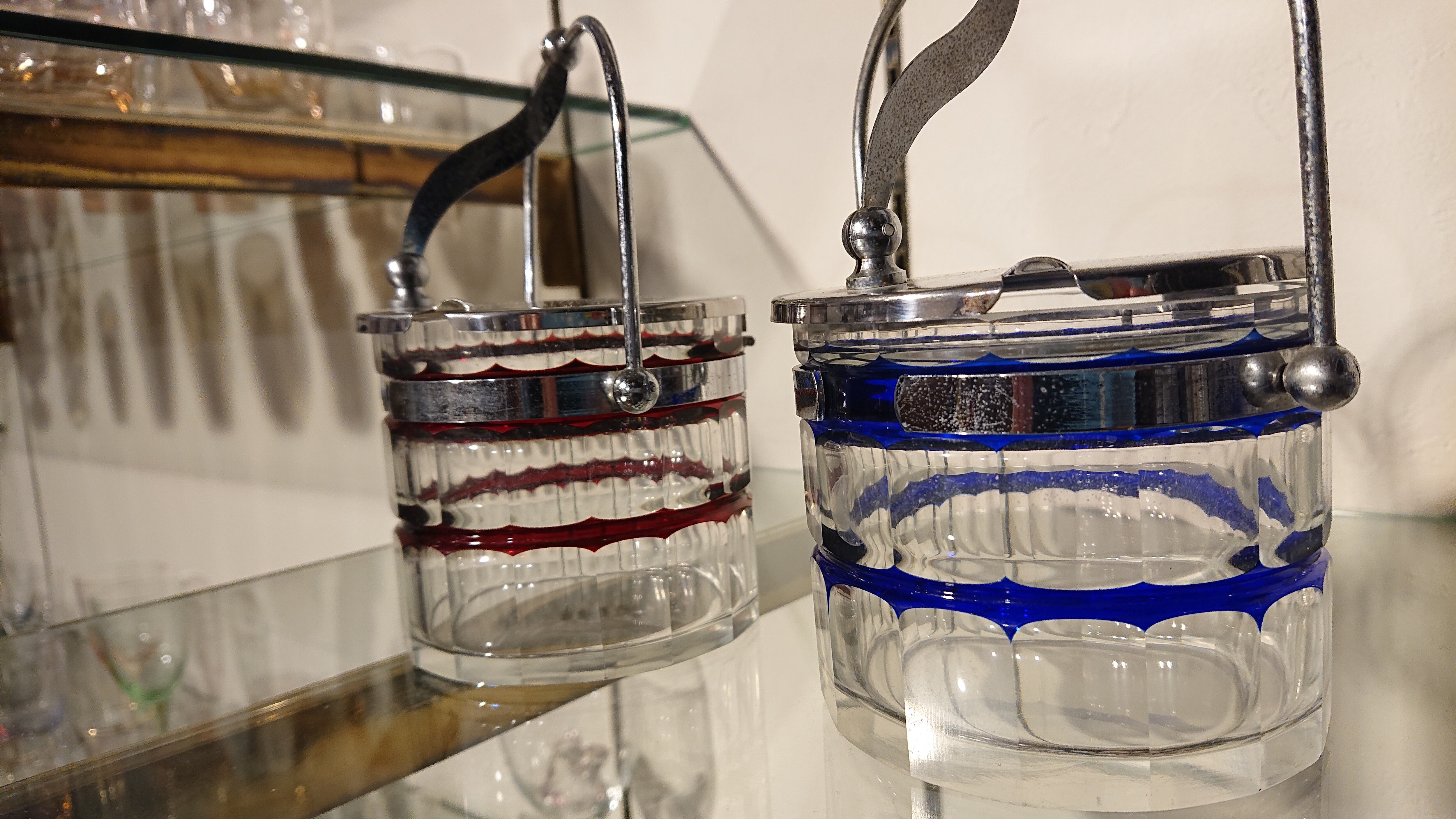 切子のシュガーポット レトロガラス | doggoodsshop JACKGAIN