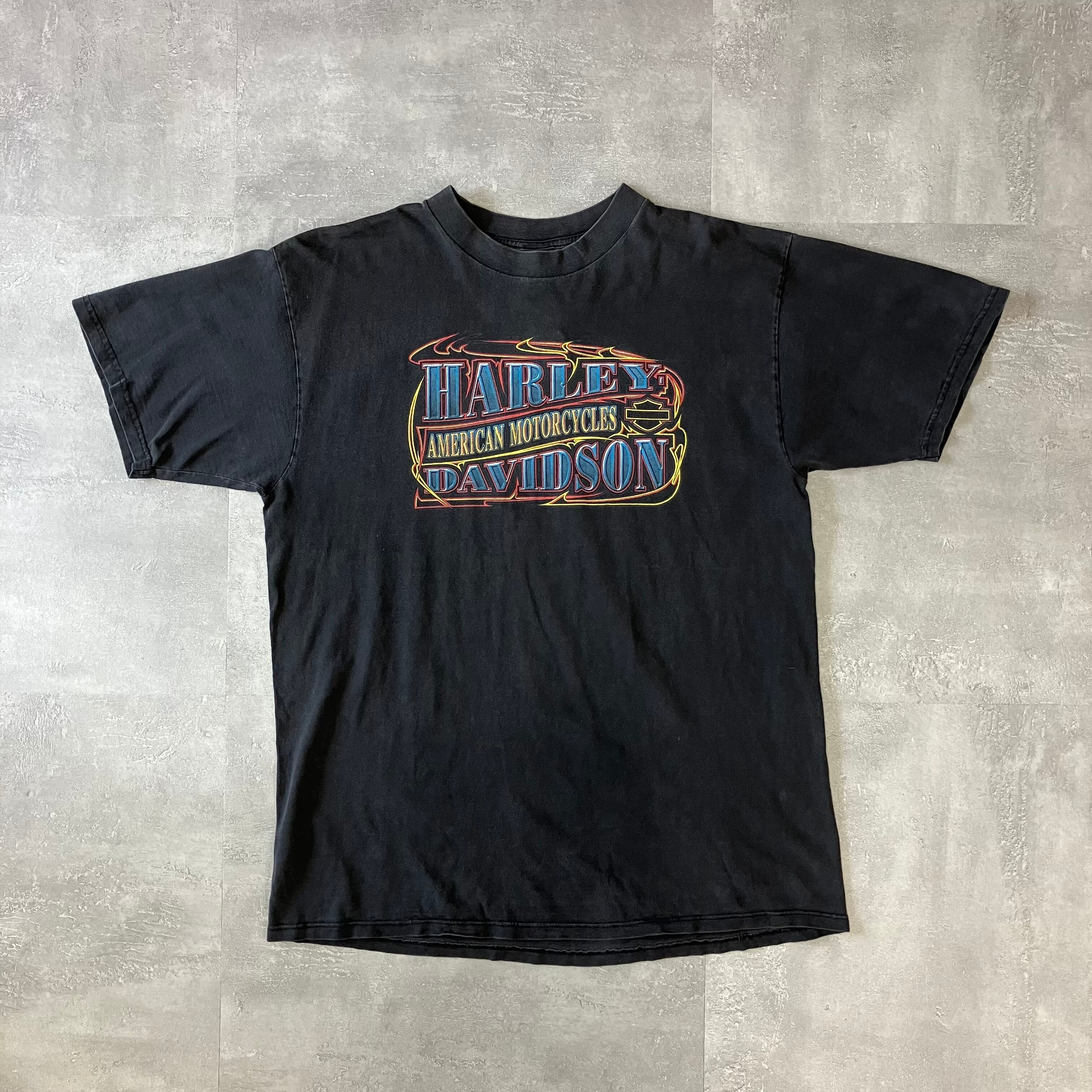 Harley-Davidson ハーレーダビッドソン 90s 両面プリントTee XL No.2081