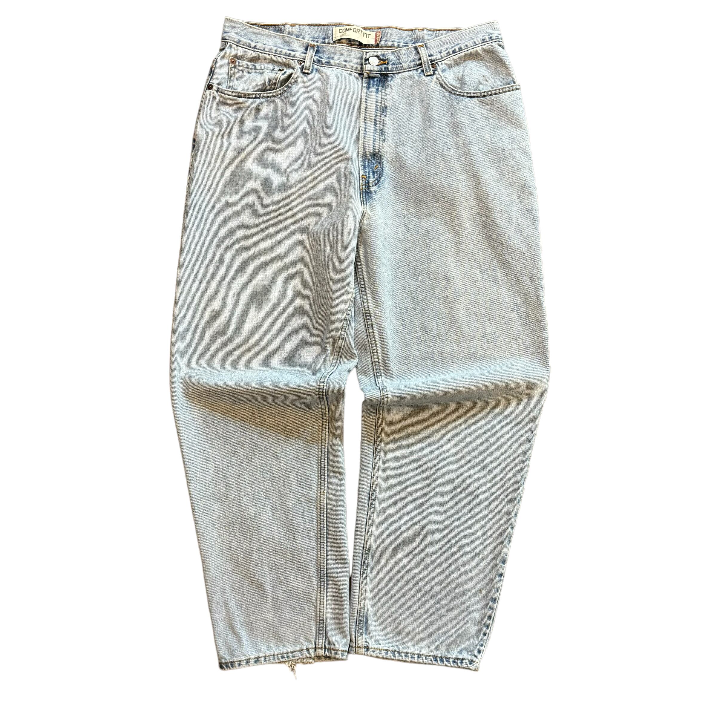 〔W38L32〕Levi's 560 デニムパンツ スカイブルー No.503