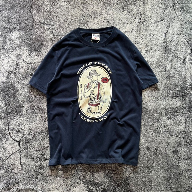 cultural print trendy T-shirt(GV351)