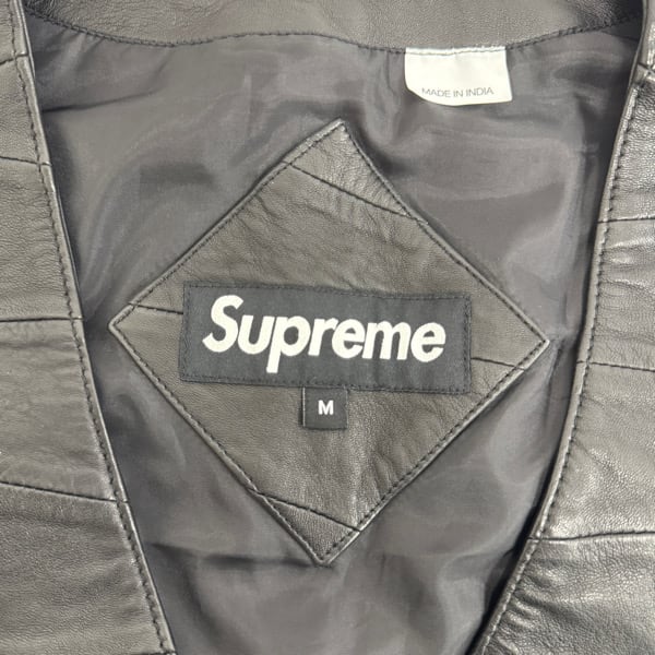 Supreme/シュプリーム【23SS】Patchwork Leather Cargo Vest/パッチ
