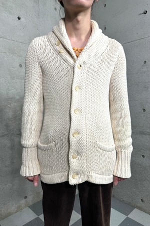“PORO SPORT RALPH LAUREN" shawlcollar knit