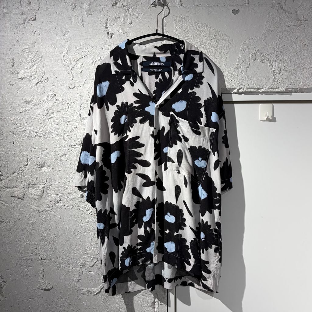 JACQUEMUS ジャックムス Floral Shirt ビスコースシャツ ホワイト