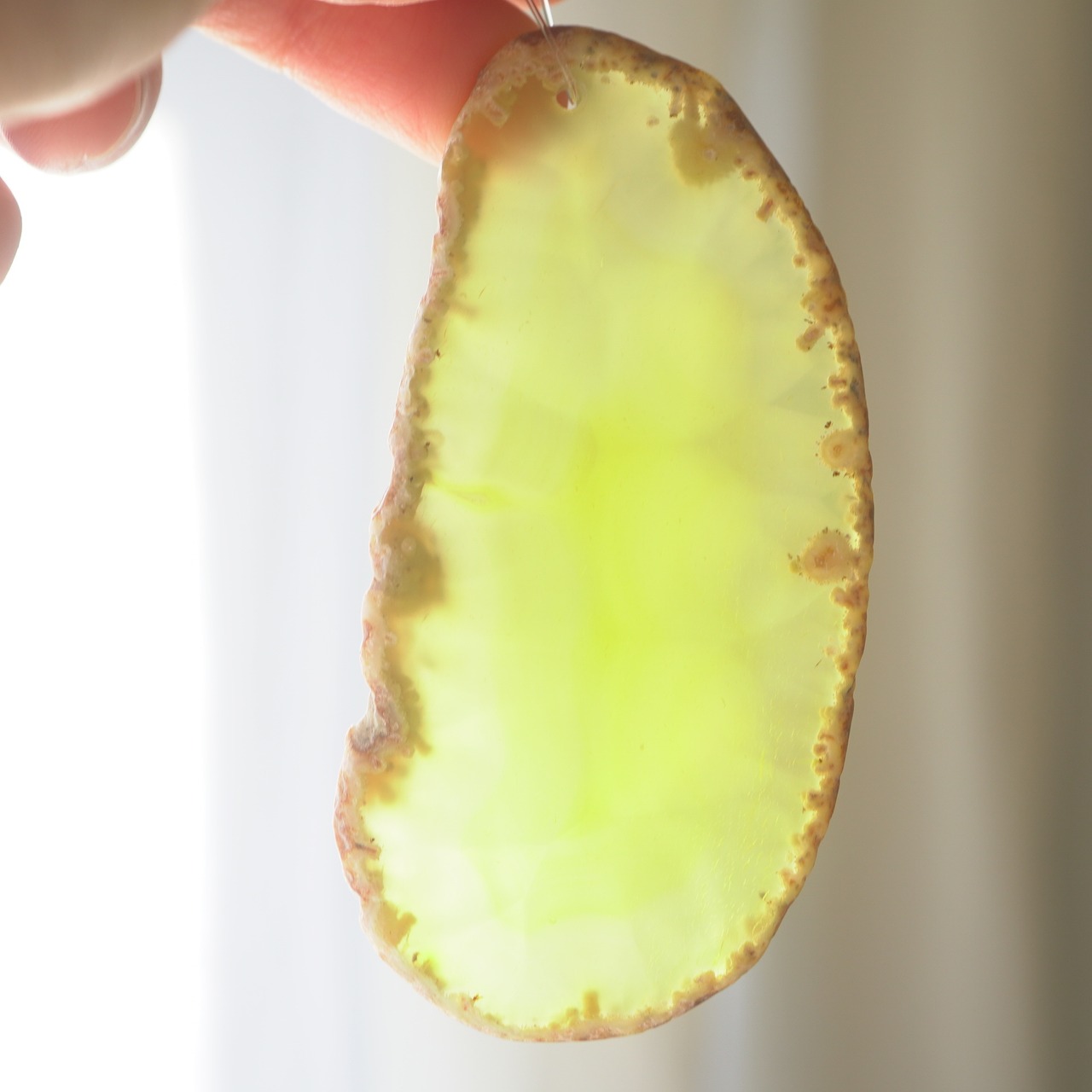 Mimosa 03 - アゲートヒーリングチャイム / Agate Sun Catcher Wind Chime 505