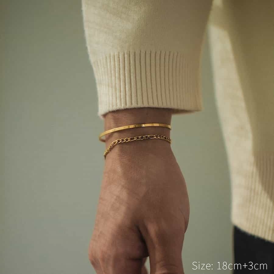 thin figaro｜bracelet #B45 | garcia