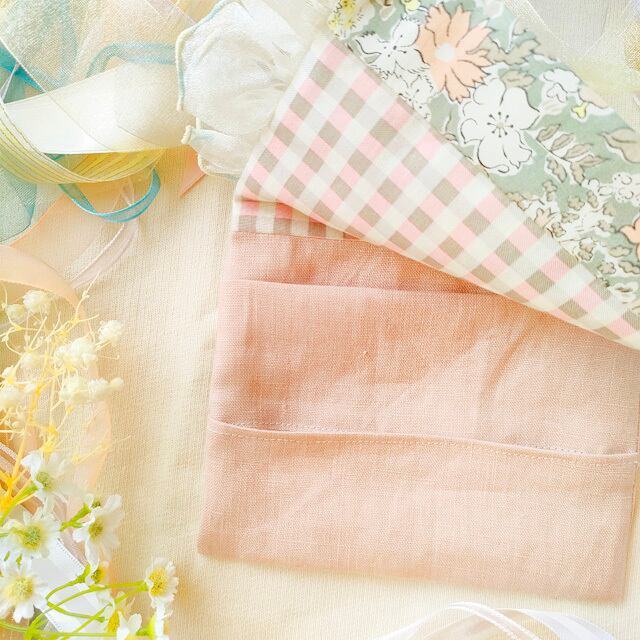 お花とバンビが可愛い！ふんわり優しいリバティプリントの移動ポケット