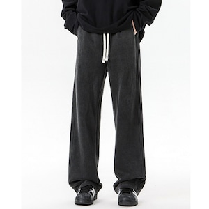 Retro American Washed Loose Fit Sweatpants(MT1448)