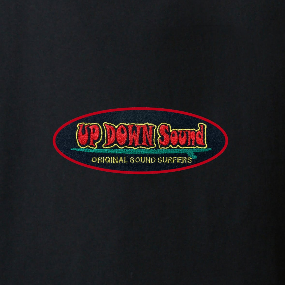 UP DOWN 刺繍ロゴワッペン パーカー | UP DOWN SOUND