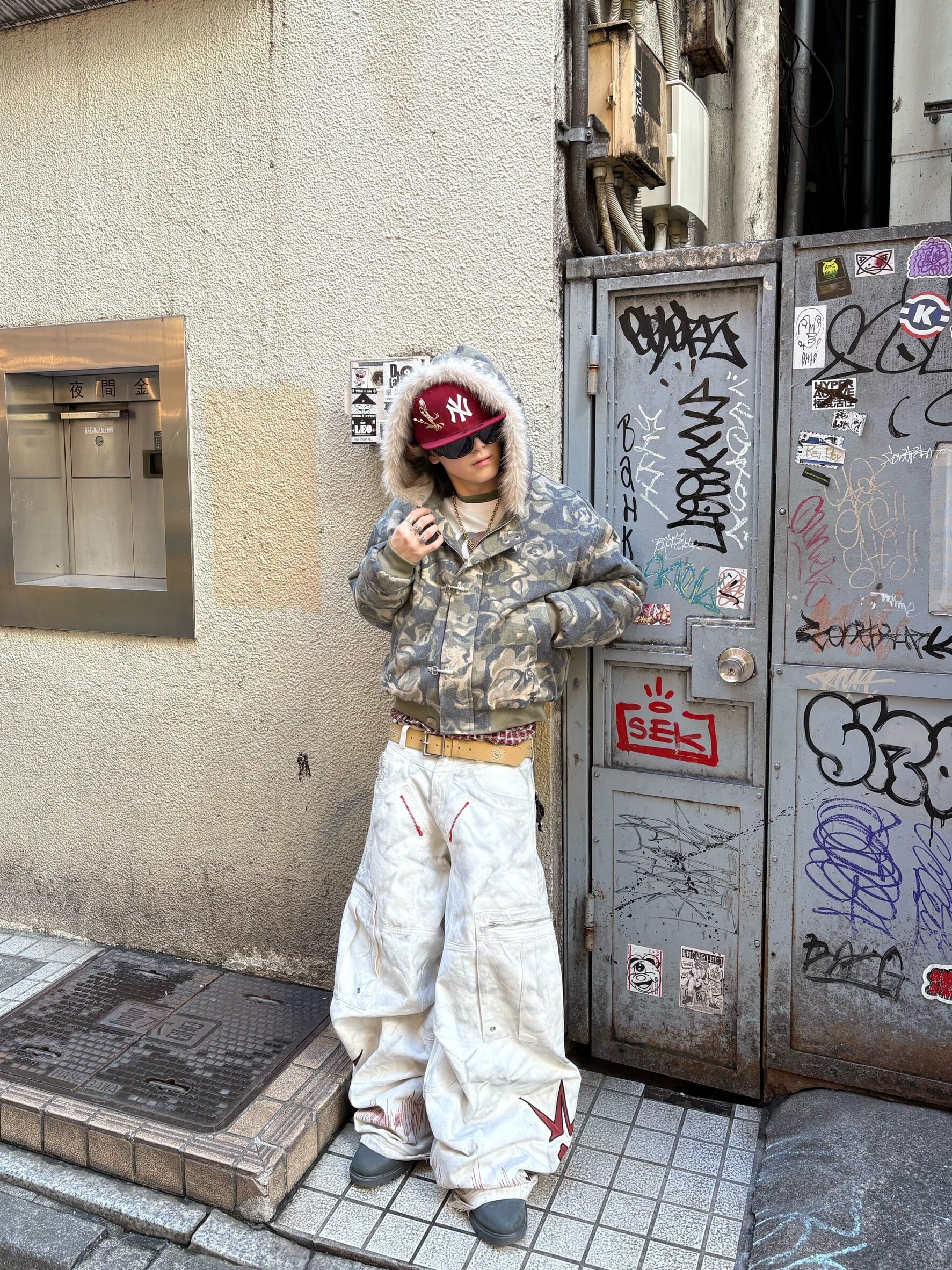 カモフラージュ ファイヤーマンジャケット el1489 | elev fashion store
