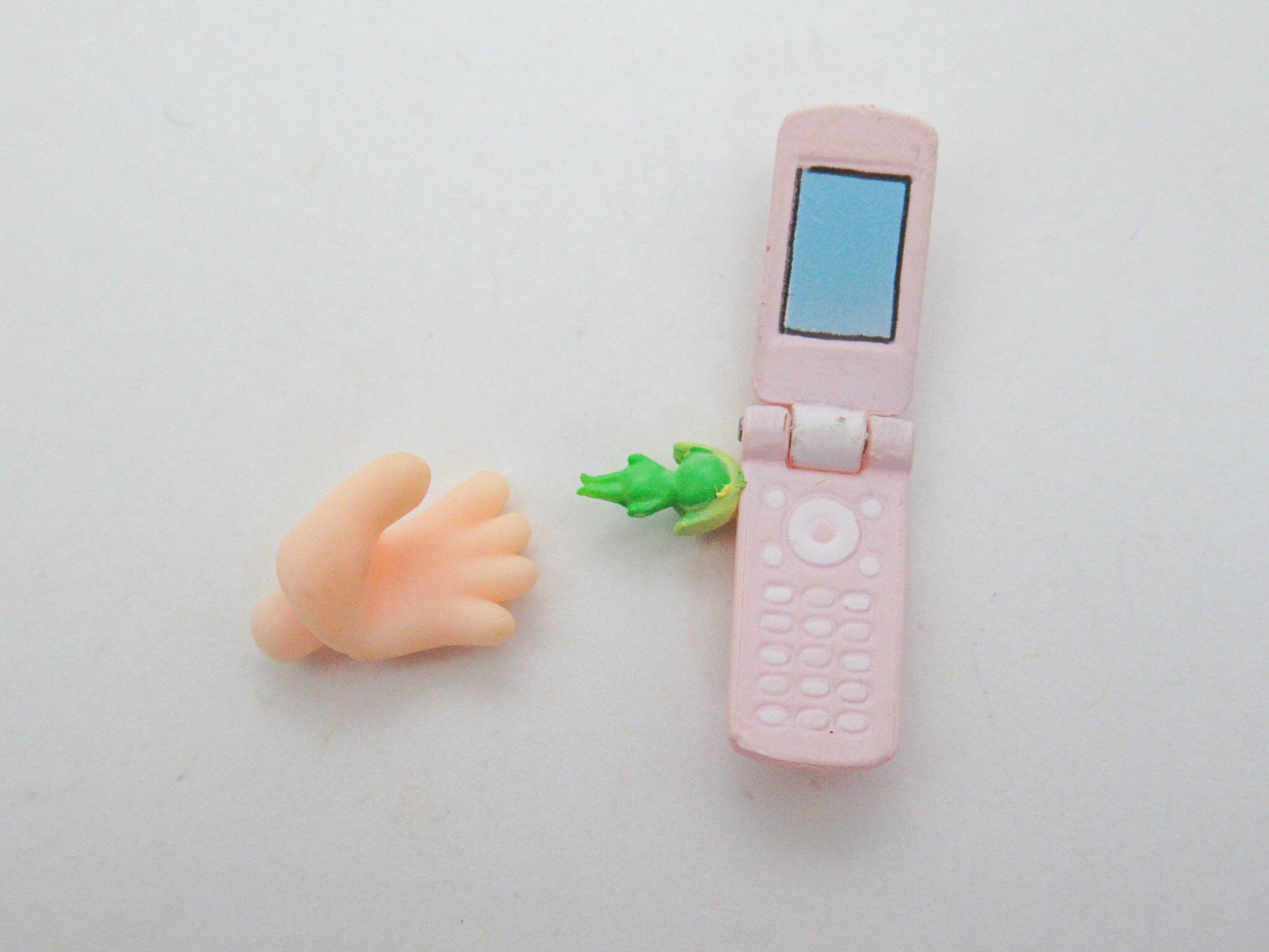 054b】 柊つかさ 通常Ver. 小物パーツ 携帯電話 ねんどろいど | ホビー