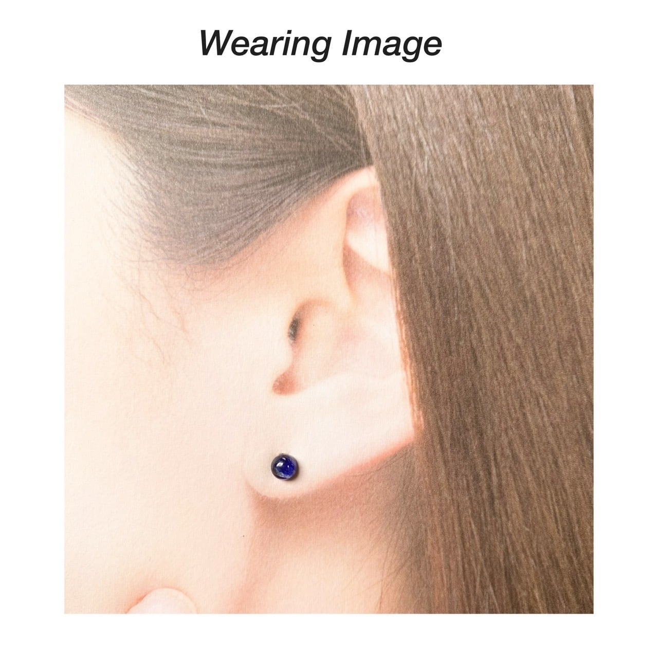 サファイア ピアス5×7mm トータル2.6ct❣️18K❣️大粒 f4fdc8157fb032883872a069999bc1