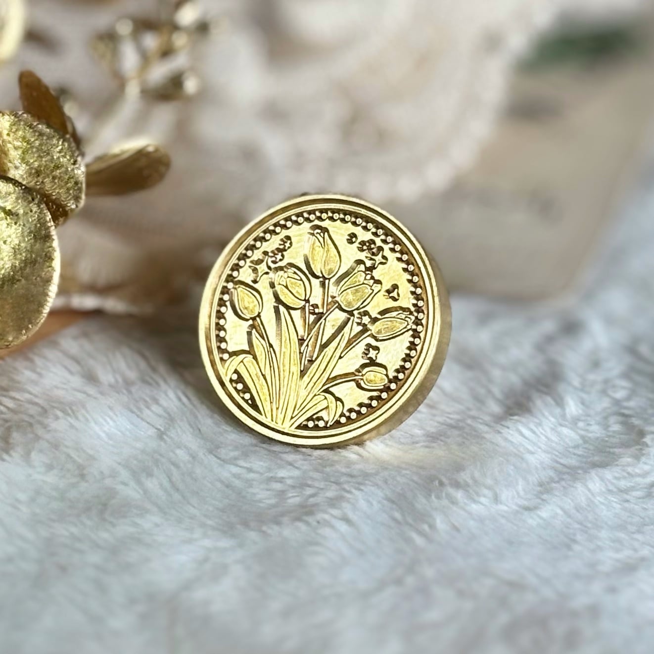 【30㎜】チューリップ【スタンプヘッド】#SWH−T