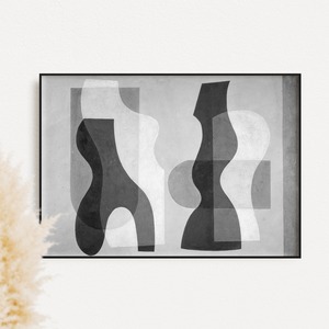 OUTLET [額縁付き] ABSTRACT Jessica Dismorr アートポスター A2 420x594mm AP026