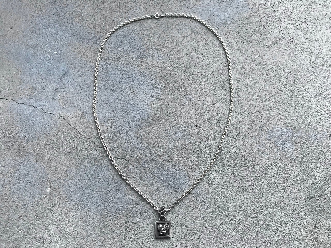 Chrome Hearts Framed Hearts charm silver 925