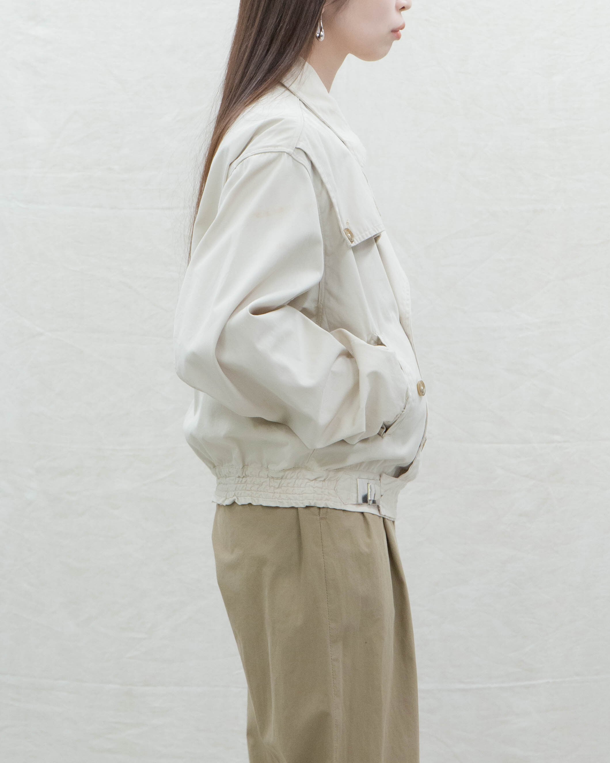 1930-40s White Stag - cotton poplin trench jacket 