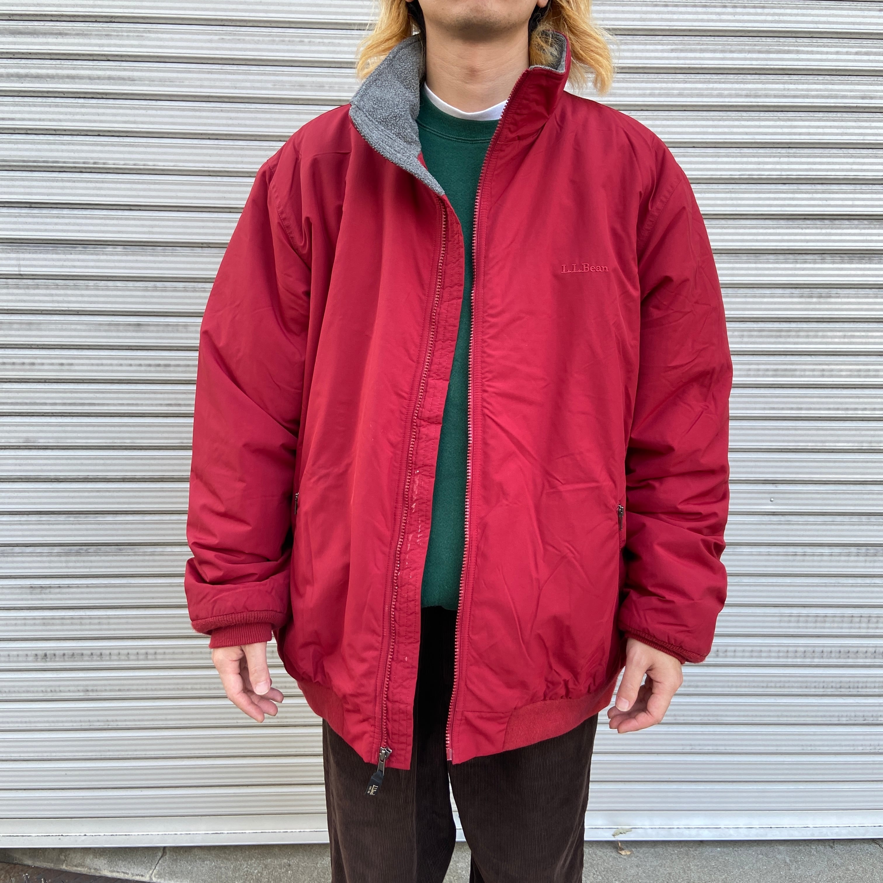 送料無料』90s L.L.Bean エルエルビーン ウォームアップジャケット ...