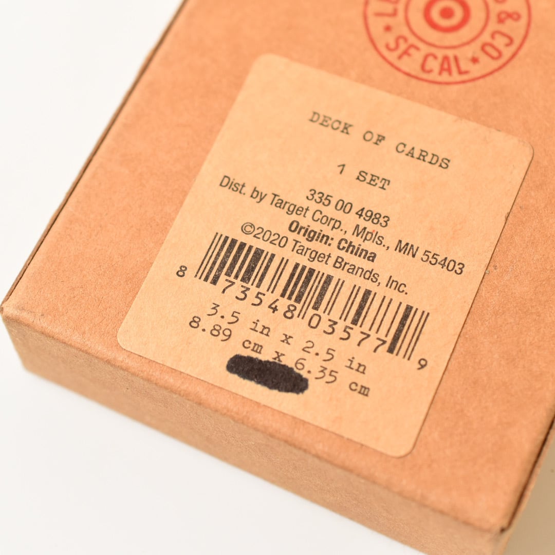 Levi's x Target Playing Card トランプ NOS | Button Works Store