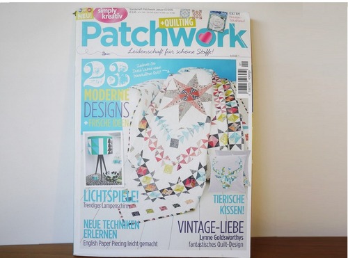 ドイツ 手芸雑誌 パッチワークキルト　Patchwork+QUILT 23