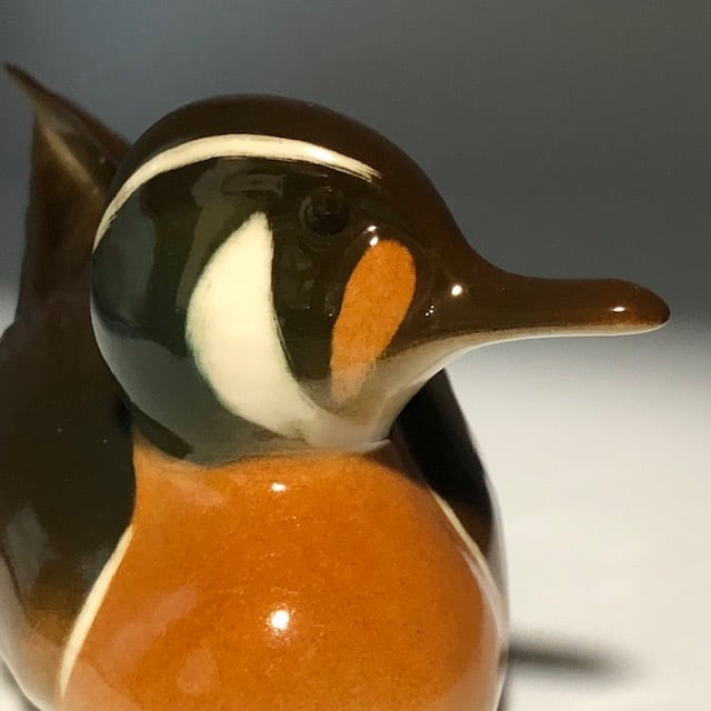 新品 ロモノーソフ Imperial Porcelain 鴨 カモ 2 | アンティーク