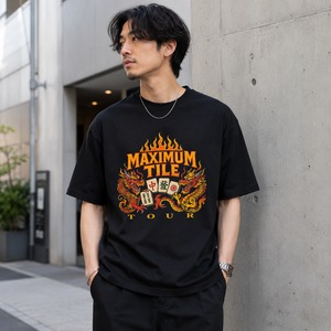 MAHJONGTILE 『麻雀Tシャツ』