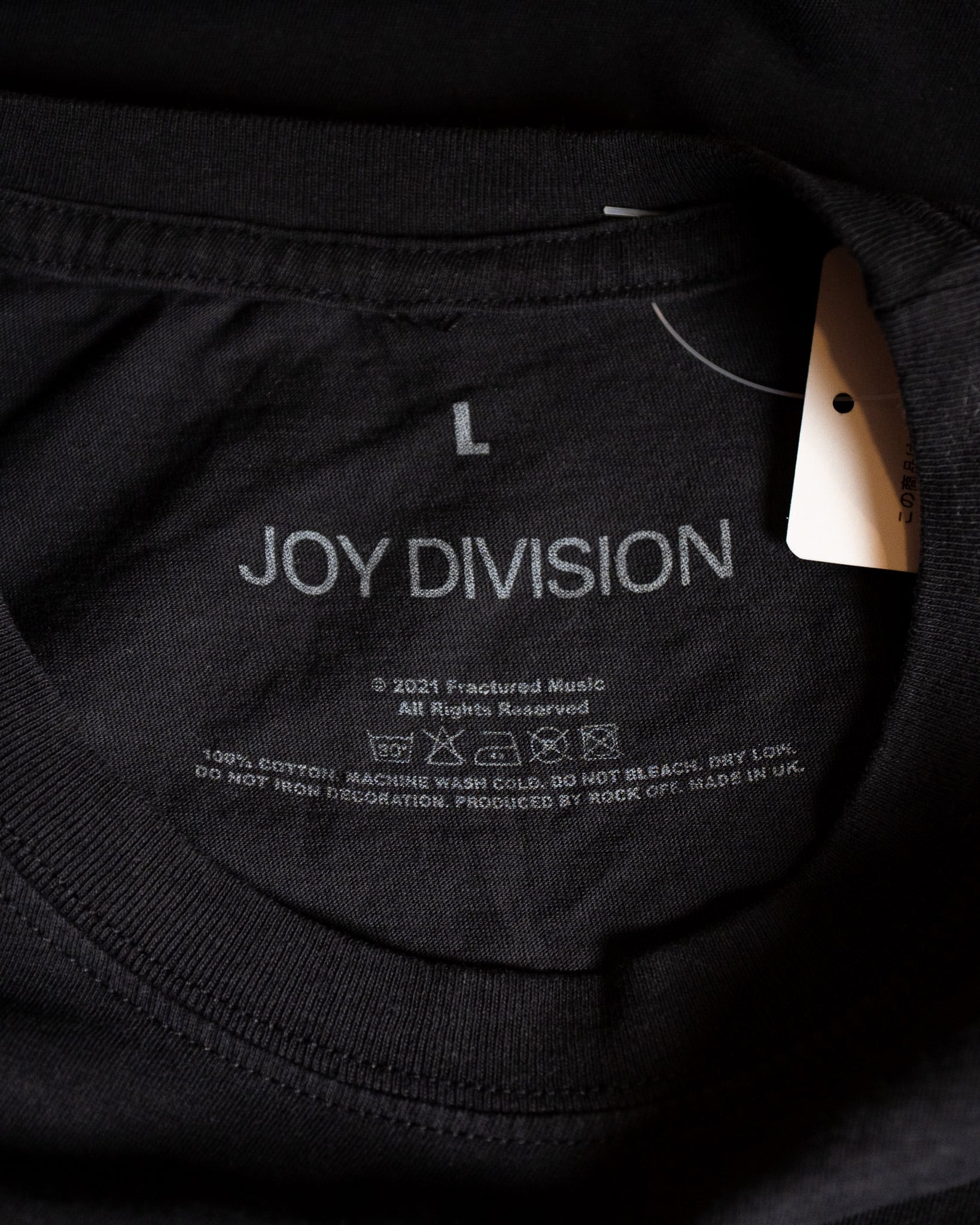 THRIFTY LOOK】JOY DIVISION CLOSER TEE 新品 ユーズド加工 L ジョイ