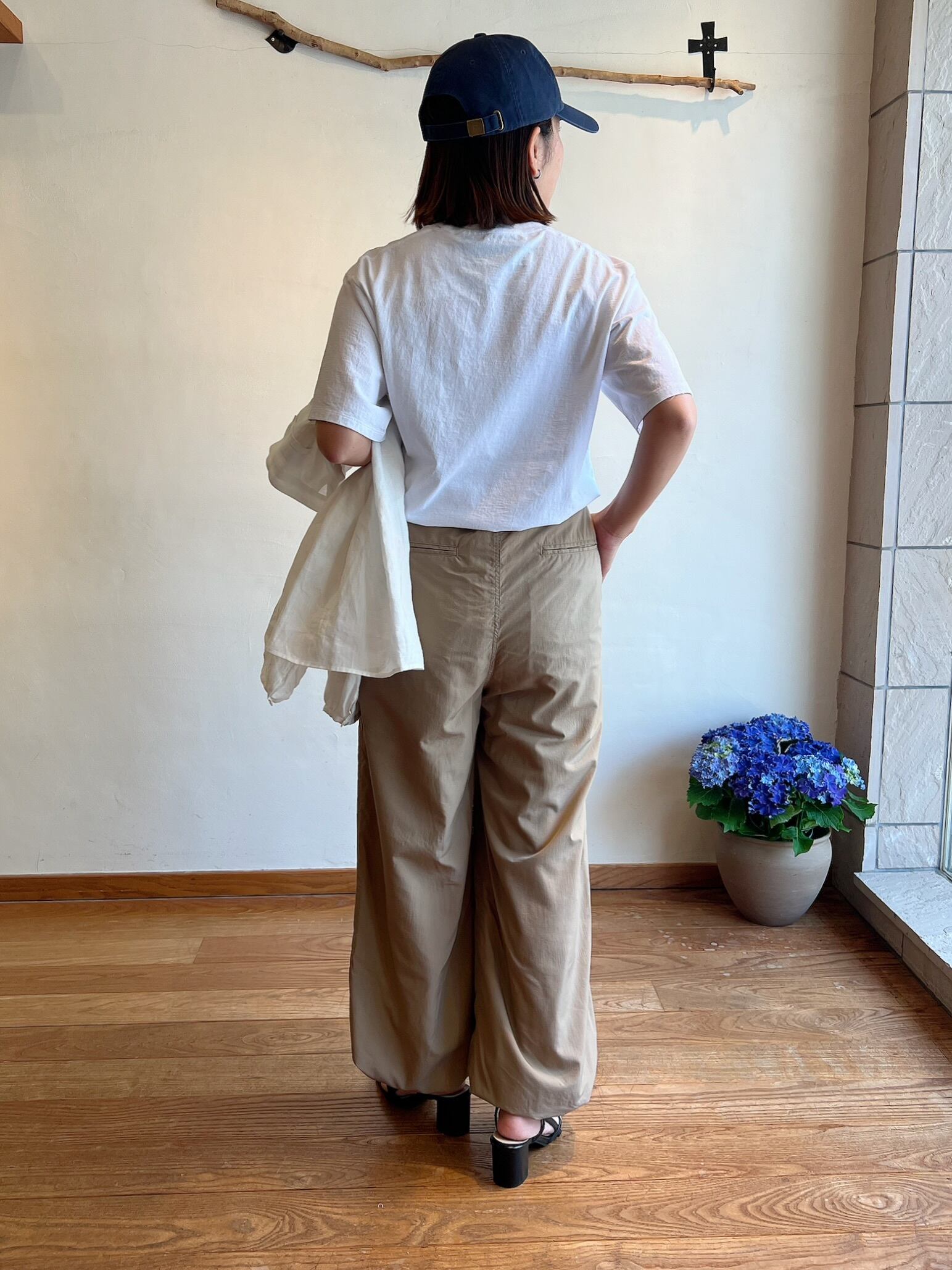 TICCA / ナイロンカーゴパンツ | anouk