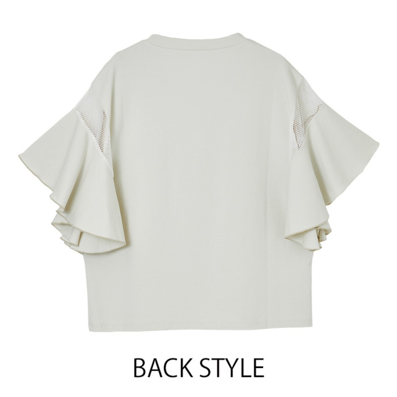 MME100TEB メッシュショルダーTシャツ