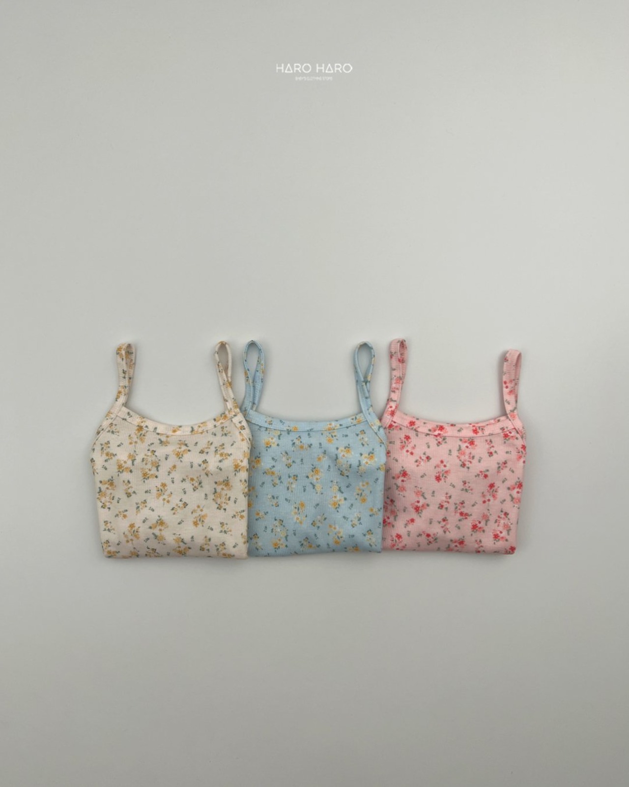 [HARO HARO] Flower Dress (2XL/3XL/4XL) / [하로하로] 플라워원피스 (2XL/3XL/4XL)