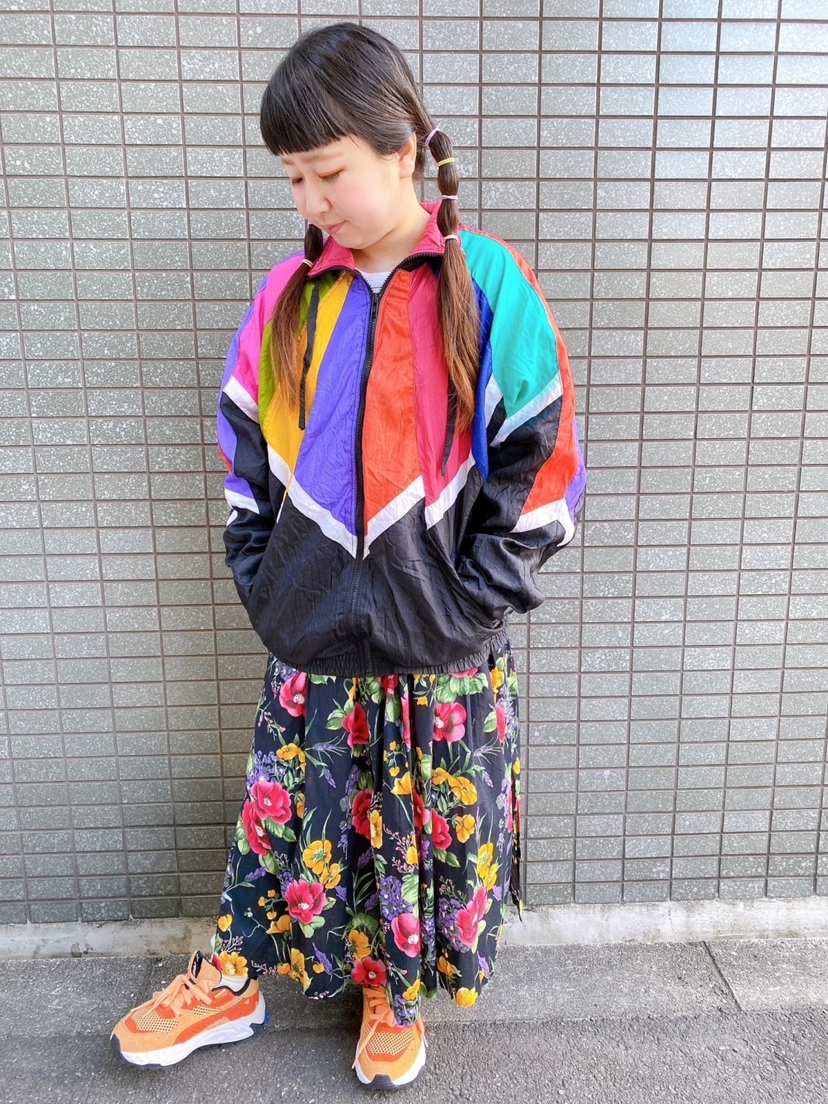 カラフルナイロンジャケット | ANDYOU_OSAKA