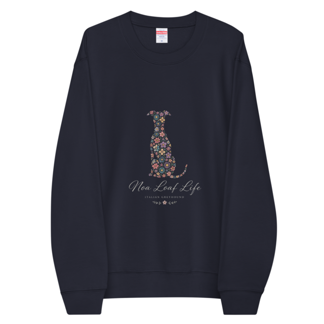 ≪Floral Italian Greyhound≫スウェットR803