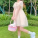 ✞ スカート ストレッチウエストすっきり☆着痩せ♥カワイイ♥きれいめ☆ エラスティック 伸縮 スクウェア ✞ゴスロリ SM ミリ 甘ロリ クラロリ 和ロリ エレガント 黒ロリ 姫ロリ 華ロリ BB-BB9856108