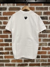 【PLAY COMME des GARCONS】T341 バック黒エンブレムTEE