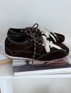 【26ss】牛革100%・String-point Sneakers_4colors