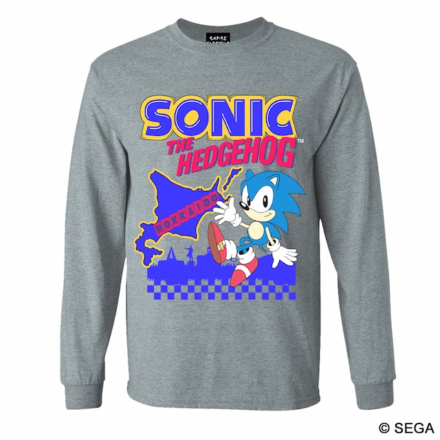 SONIC THE HEDGEHOG x HOKKAIDO ロングTシャツ / 全3色